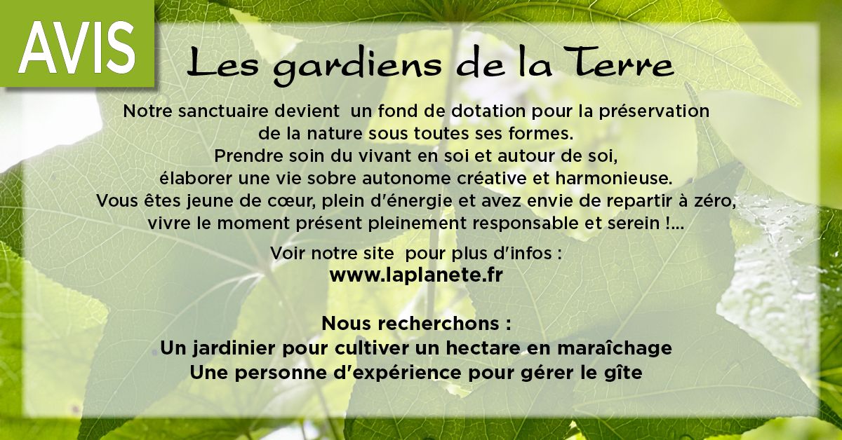 Avis WWOOF La Planète Les Gardiens De La Terre - La Planète - Les Gardiens De La Terre, Sainte-Maxime